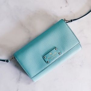 Kate Spade Light Blue Crossbody purse